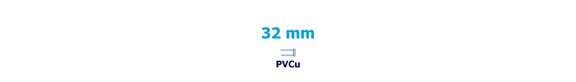 32 mm PVCu